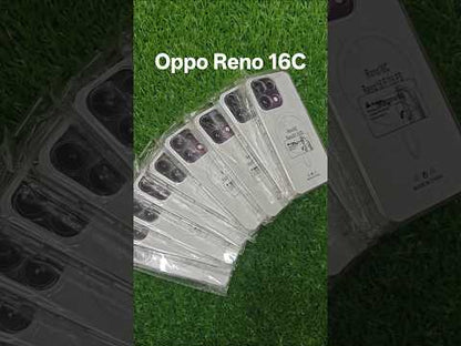 Oppo Reno 16C 5G / Oppo Reno16C 5G Anti Yellow Premium Quality Magsafe Crystal Clear Hard Plastic Back Cover Case