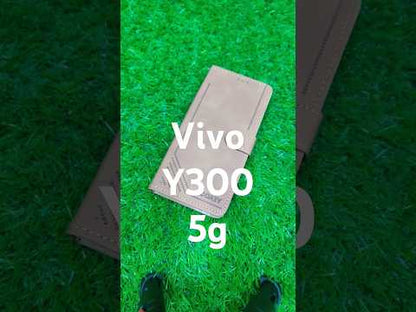Vivo Y300 5G Premium Quality Leather Flip Cover Back Case