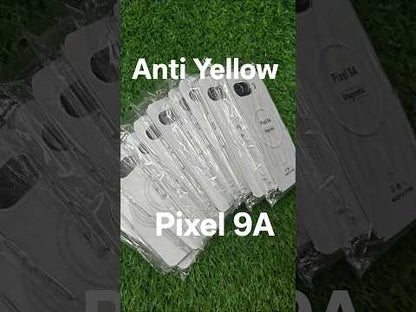 Google Pixel 9A 5G Anti Yellow Premium Quality Magsafe Crystal Clear Hard Plastic Back Cover Case