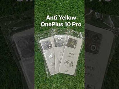 OnePlus 10 Pro / 10Pro 5G Anti Yellow Premium Magsafe Crystal Clear Hard Plastic Back Cover Case