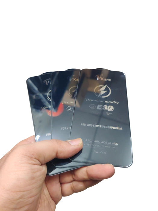 Vivo X200 FE / X200FE 5G Premium Quality Tempered Glass Screen Protector Guard ( Pack of 3 ) - Royal Star