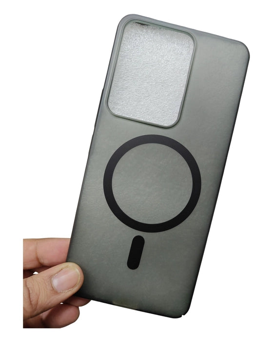 Vivo Y200 5G Premium Quality Magsafe Matte Hard Plastic Back Cover Case - Royal Star